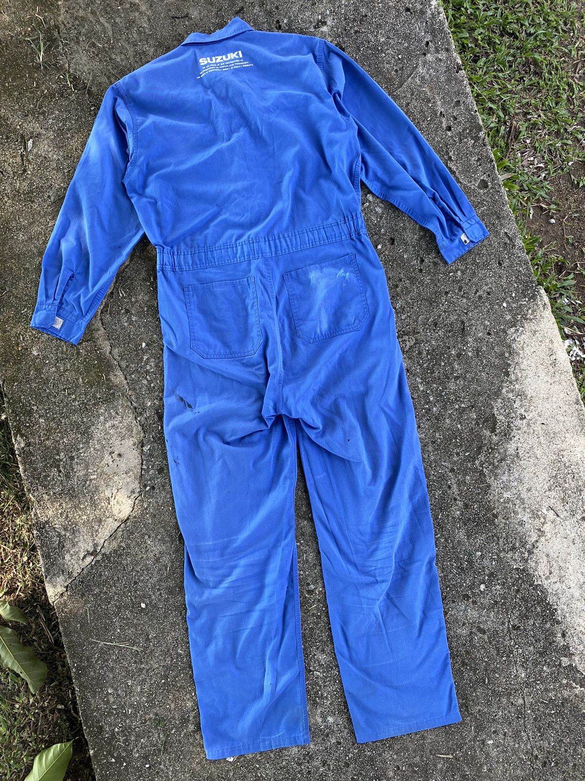 Vintage Vintage Distressed Suzuki Jumpsuit Size US 37 - 6 Thumbnail