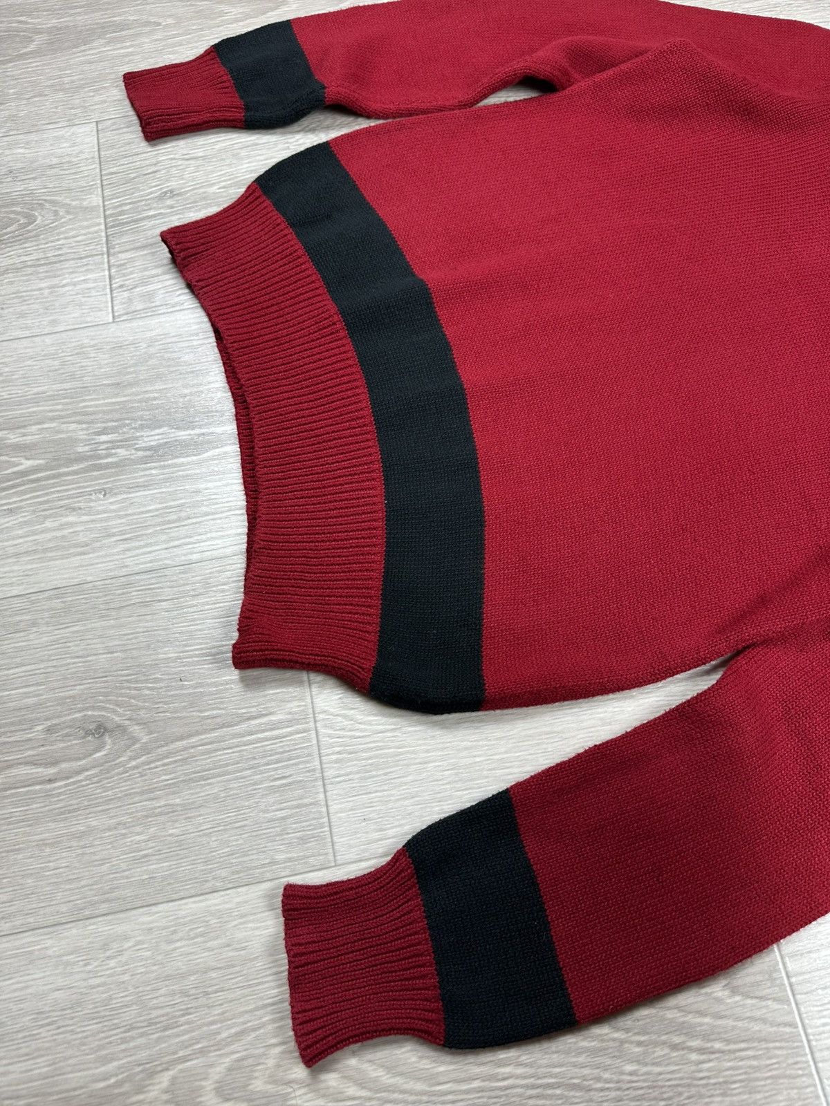 Polo Ralph Lauren Vintage Polo Ralph Lauren Red Cardigan Sweater Size S Size US S / EU 44-46 / 1 - 5 Thumbnail