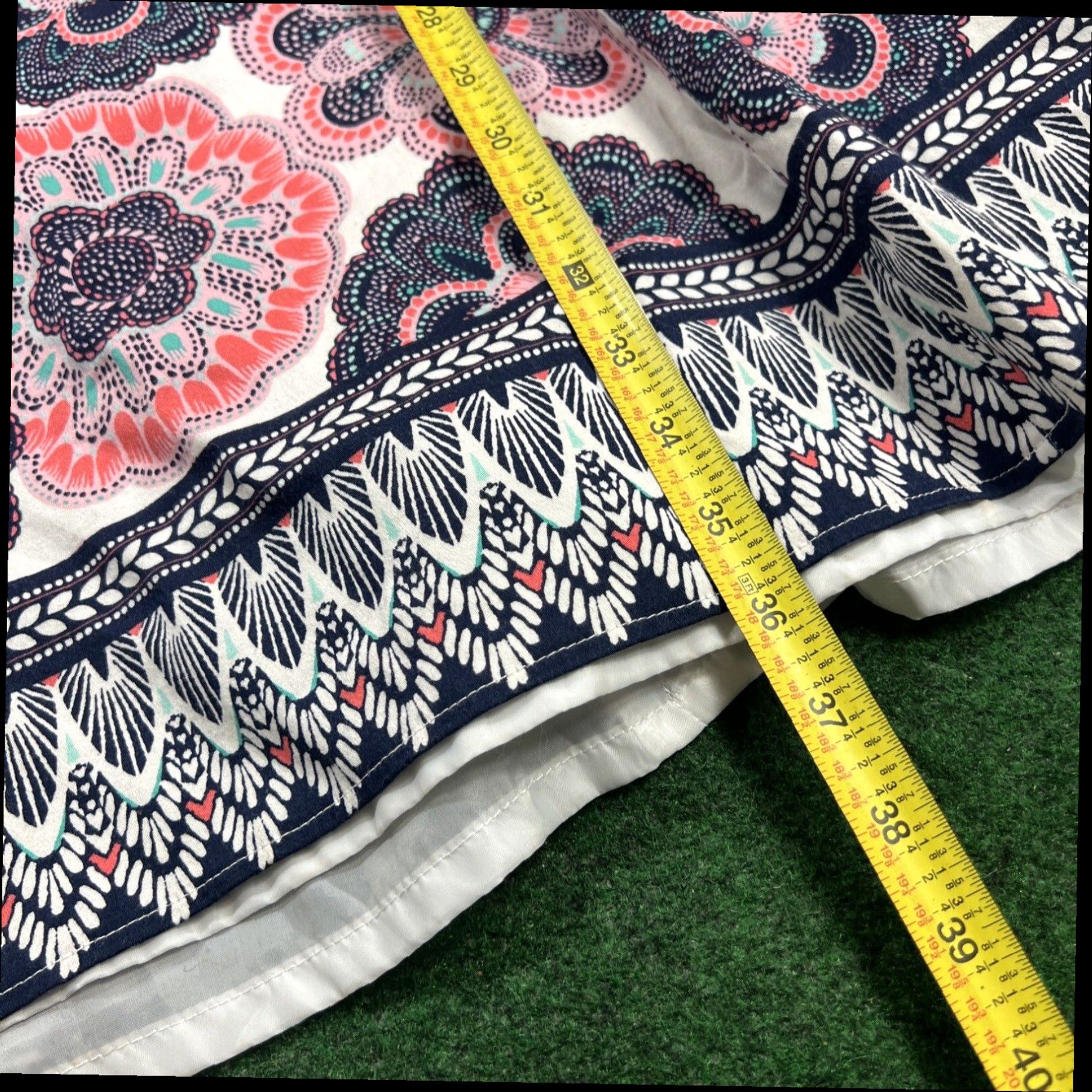 MAGGY LONDON Maggy London Nicolette Midi Dress Floral Paisley Sleeveless Preppy Size 6 Size M / US 6-8 / IT 42-44 - 7 Thumbnail