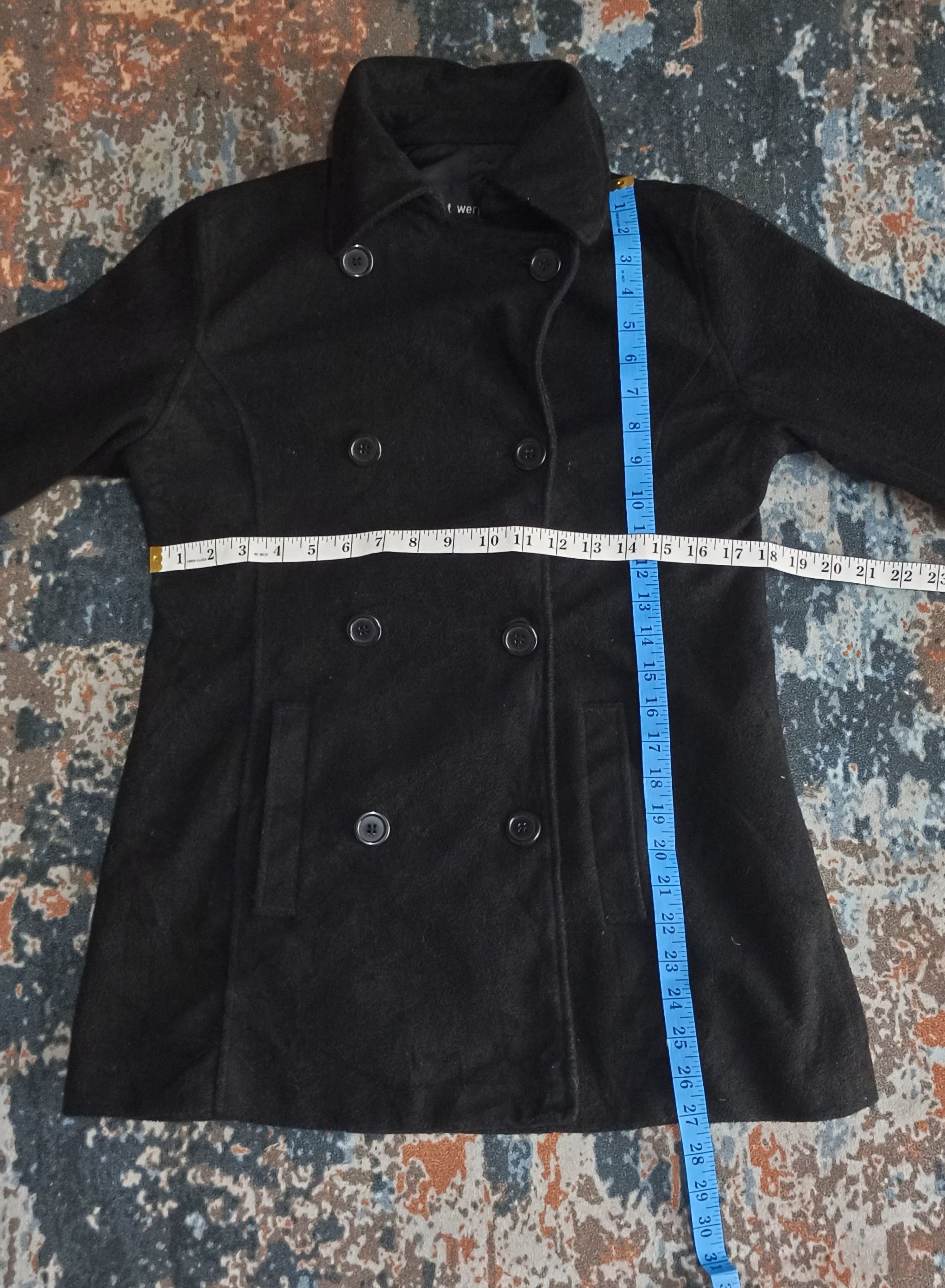 Essentiel Antwerp Vintage🔥 Essentiel AntWerp Loose Fit Pea Coat Size S / US 4 / IT 40 - 13 Thumbnail