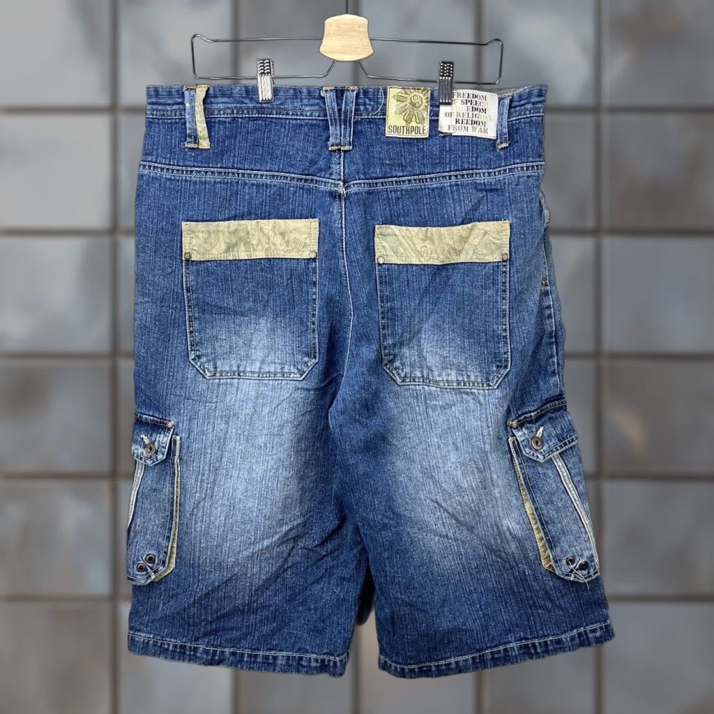 Southpole VINTAGE Southpole Jorts Jeans Shorts Denim Baggy Hip Hop Urban 38 Men's Blue Size US 38 / EU 54 - 1 Thumbnail