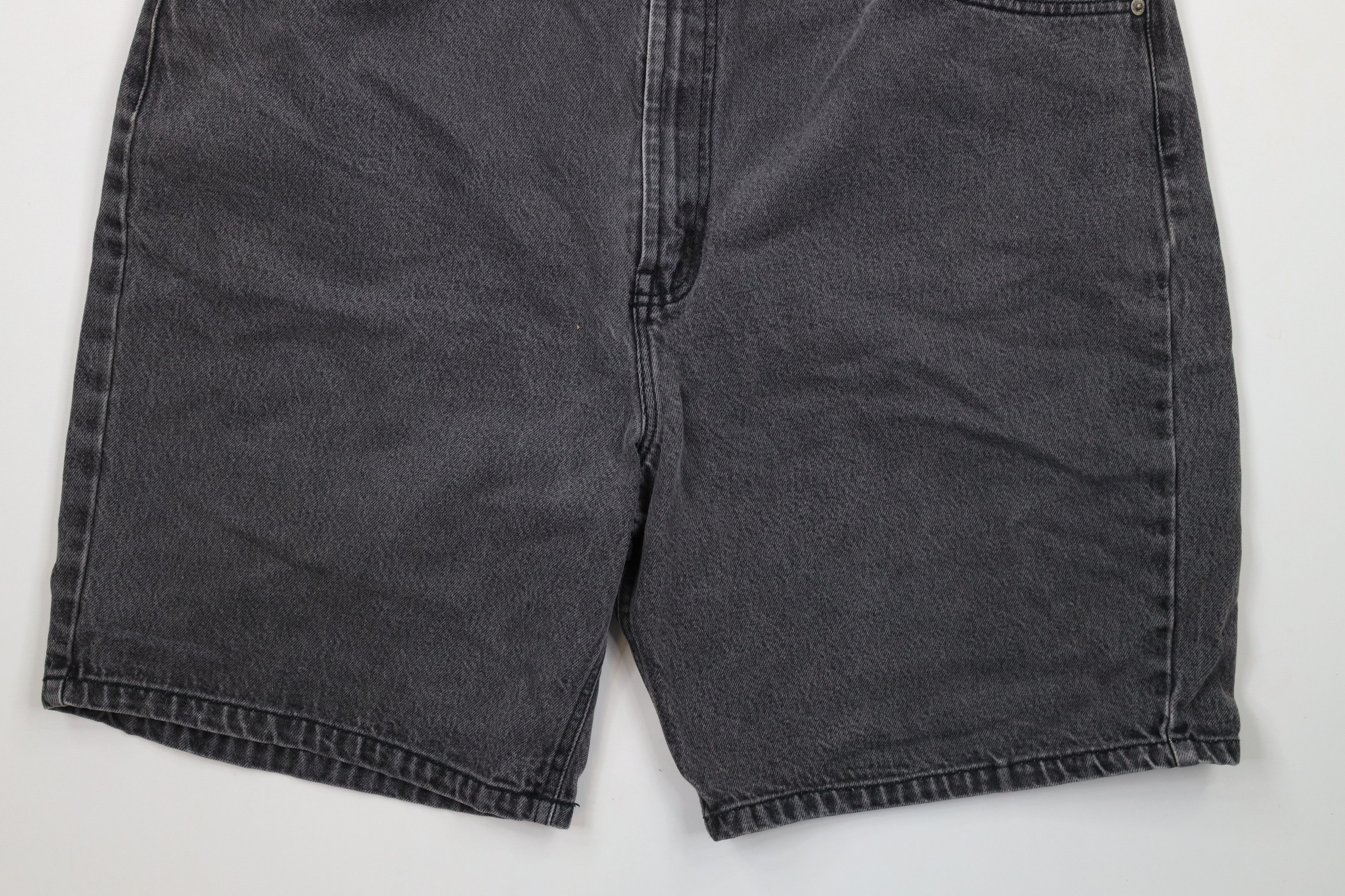 Vintage Vintage 90s Streetwear Above Knee Denim Jean Shorts Jorts Size US 40 / EU 56 - 4 Thumbnail