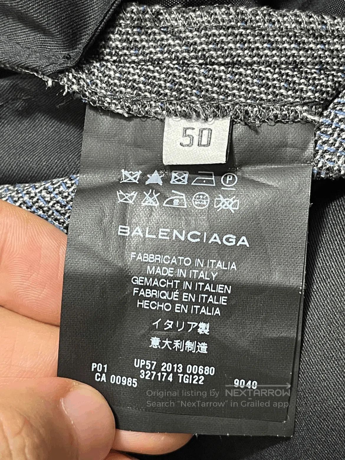 Balenciaga Sz 50 Balenciaga Belt Trousers. Size US 34 / EU 50 - 8 Thumbnail