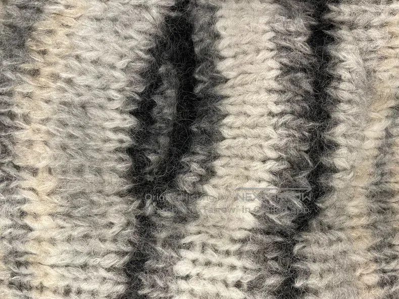 Brunello Cucinelli Brunello Cucinelli Gray Striped Turtleneck Sweater. Size US M / EU 48-50 / 2 - 4 Thumbnail