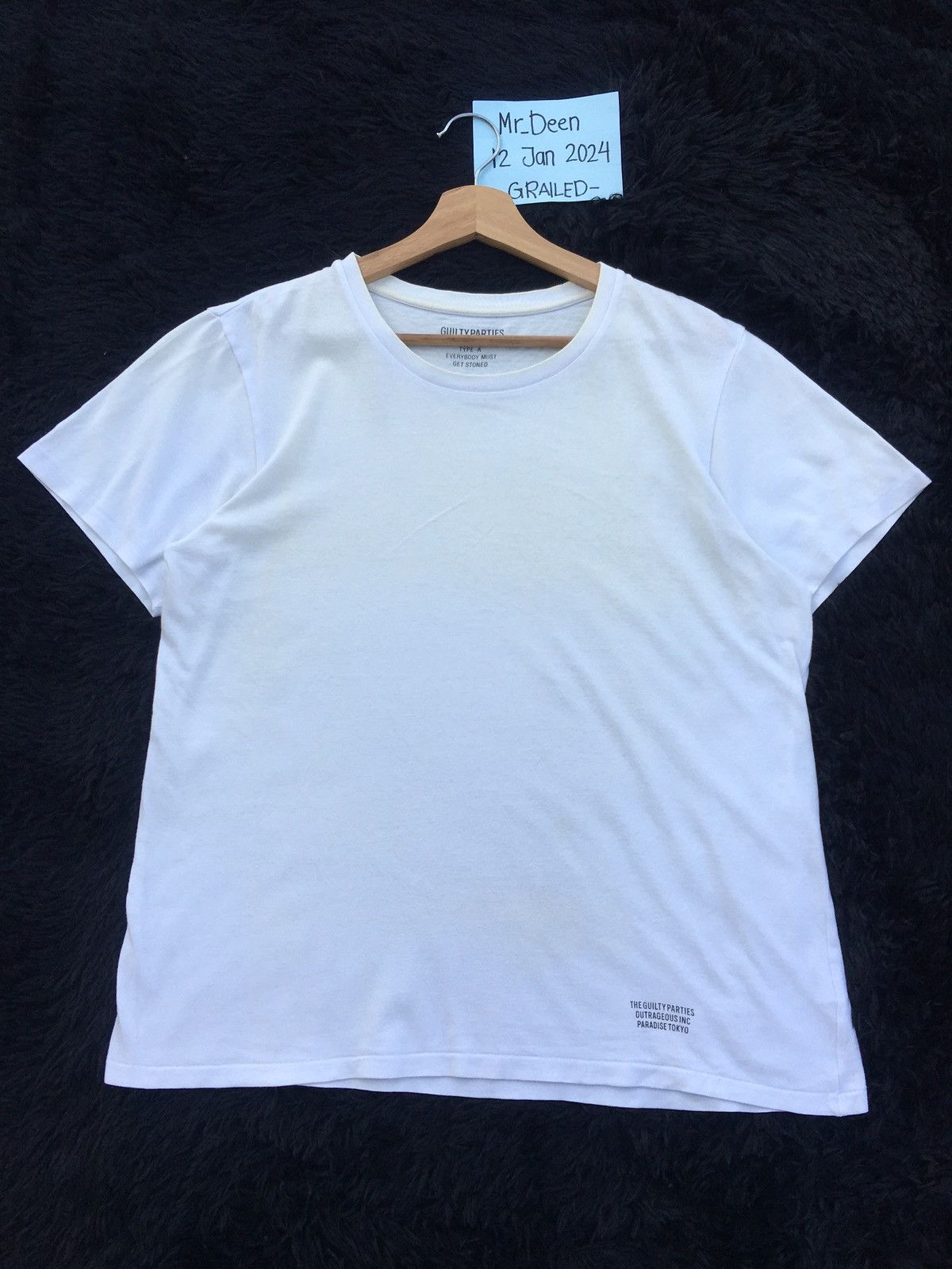 Wacko Maria Rare Vintage The Guilty Parties Everbody Must Get Stone Tee Size US M / EU 48-50 / 2 - 1 Thumbnail