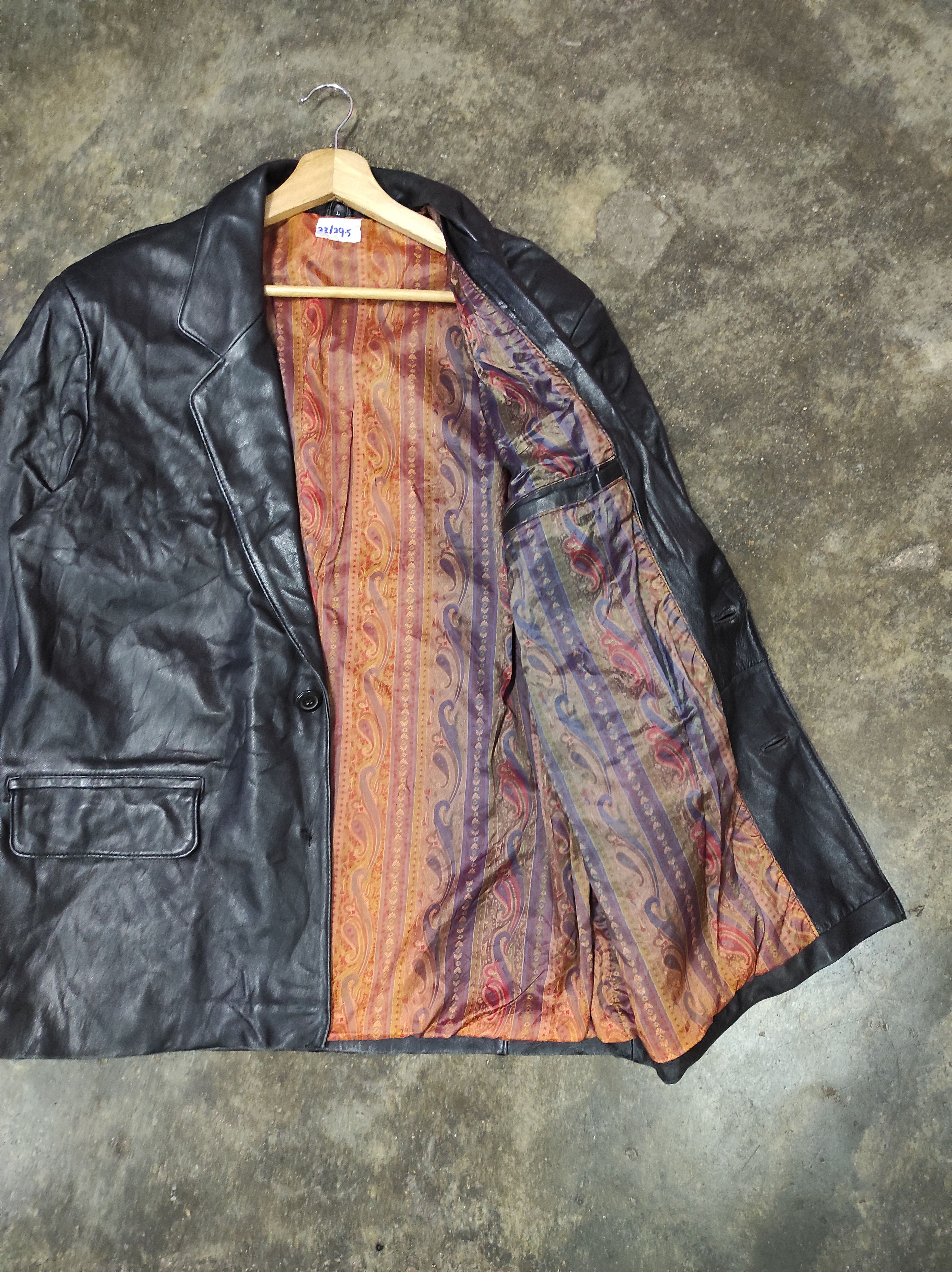 Japanese Brand × Vintage SHEEPSKIN VTG LEATHER JACKET COAT Size US L / EU 52-54 / 3 - 2 Thumbnail
