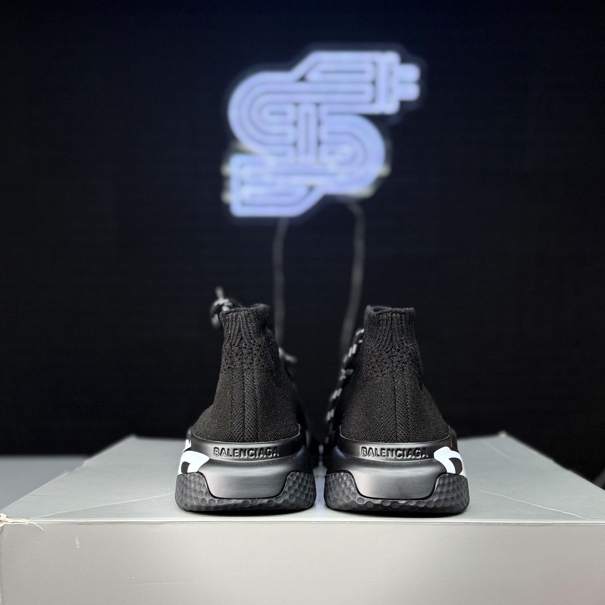 Balenciaga Balenciaga Speed Trainer Graffiti Sole Size US 7 / IT 37 - 5 Thumbnail