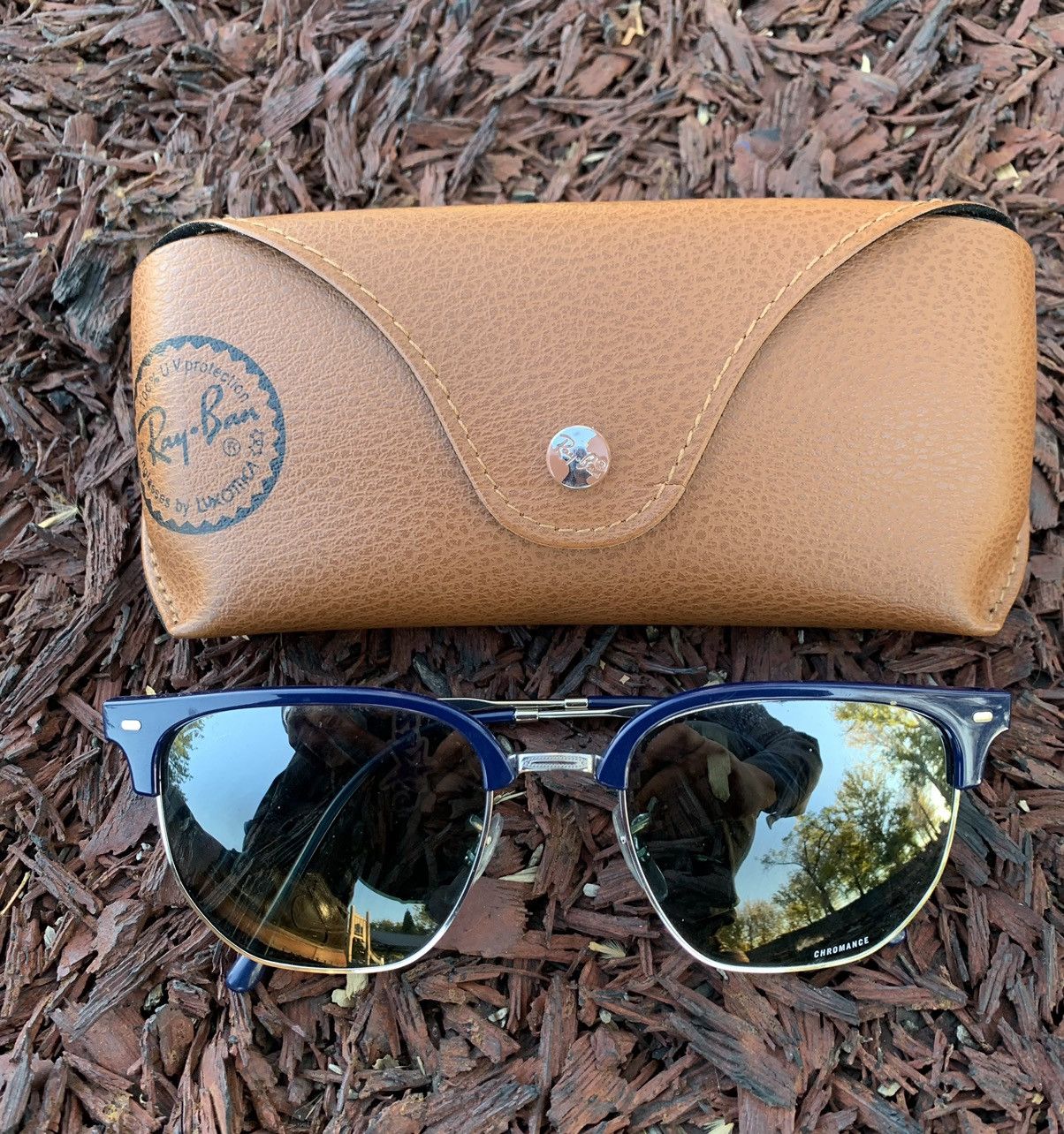 RayBan Dark Blue Ray Ban Size ONE SIZE - 1 Thumbnail