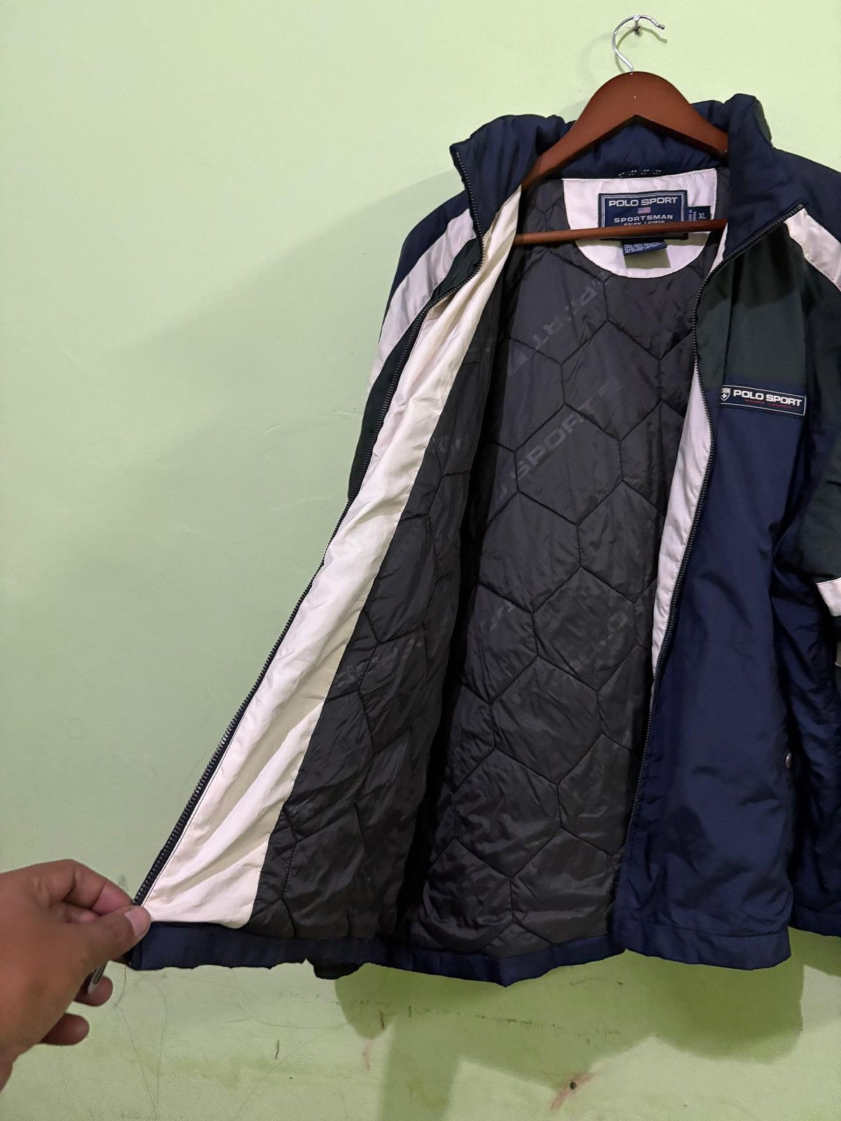 Polo Ralph Lauren × Vintage Vtg 90's Polo Sport Ralph Lauren Jacket 90’s Style Size US XL / EU 56 / 4 - 4 Thumbnail