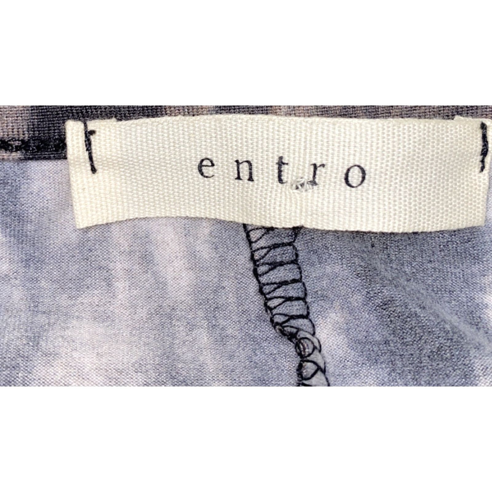 Vintage Entro Womens T-Shirt Dress Long Sleeve Pullover Gray Size L Size L / US 10 / IT 46 - 7 Thumbnail