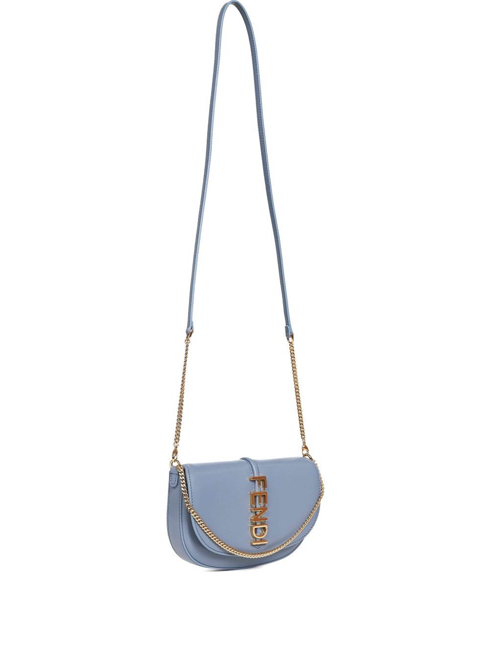 Fendi FENDIGRAPHY LEATHER MINI BAG Size ONE SIZE - 1 Thumbnail