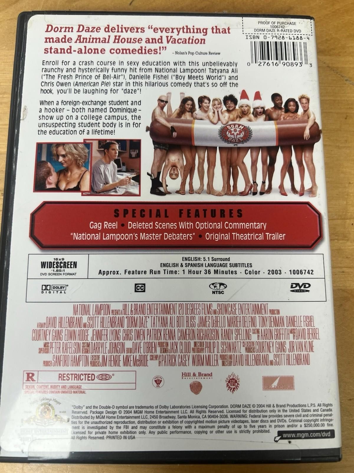 Other National Lampoon Presents Dorm Daze (R-Rated Edition) - DVD Size ONE SIZE - 8 Thumbnail