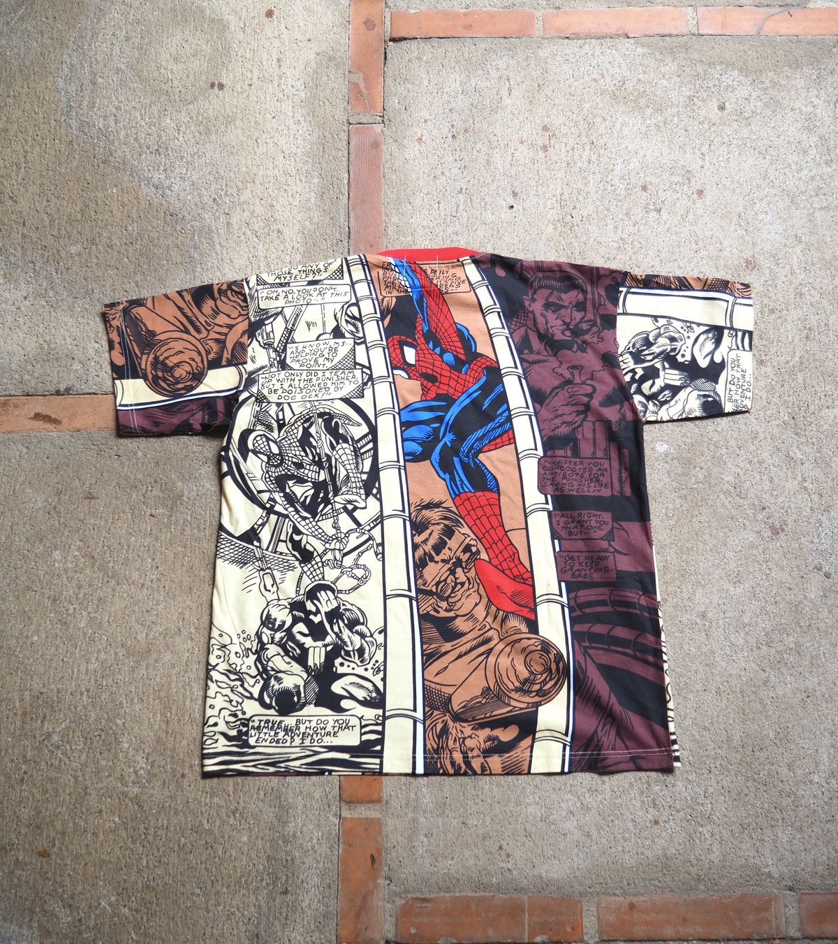 Vintage Vintage 90’s bootleg Tee, Marvel, Spiderman, AOP, XL Size US XL / EU 56 / 4 - 3 Thumbnail