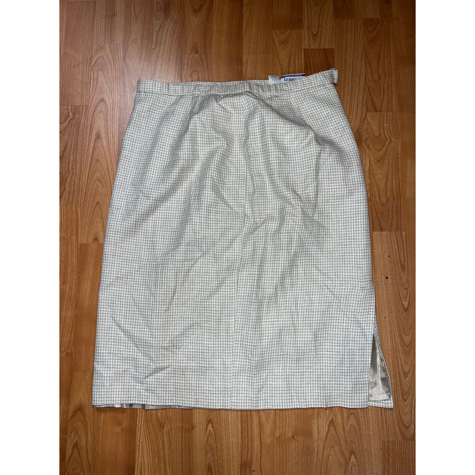Pendleton Vintage Pendleton White Skirt Light Brown Cream Size 16 Size 32" / US 10 / IT 46 - 1 Thumbnail