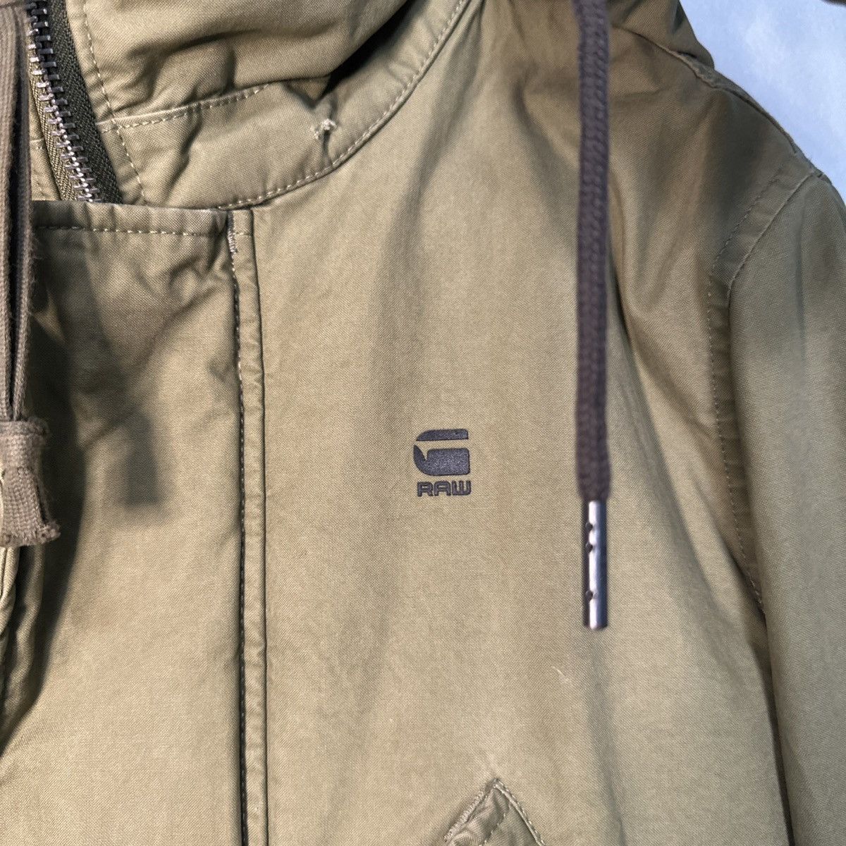 G-Star G-Star Raw Men's Vodan Padded Hooded Jacket Green Size US XS / EU 42 / 0 - 5 Thumbnail