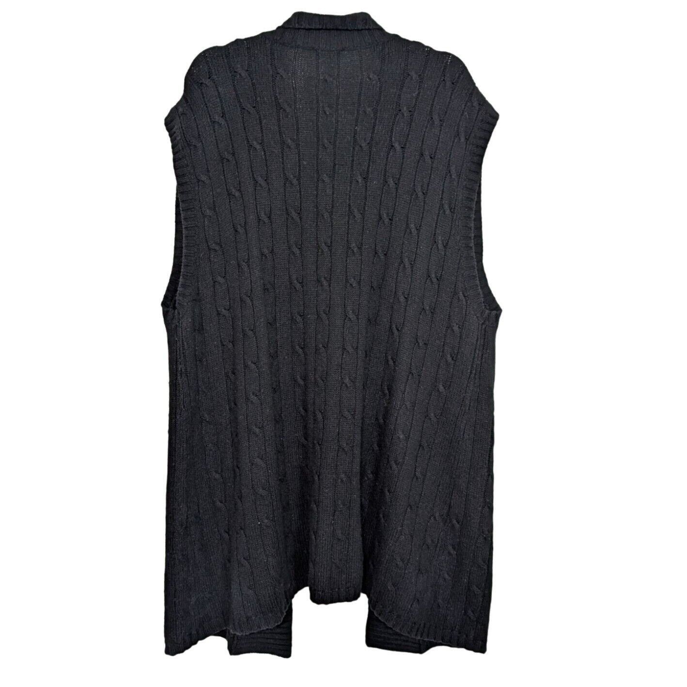 Designer Talbots Factory Sleeveless Longline Cardigan Womens Size XL Size XL / US 12-14 / IT 48-50 - 5 Thumbnail