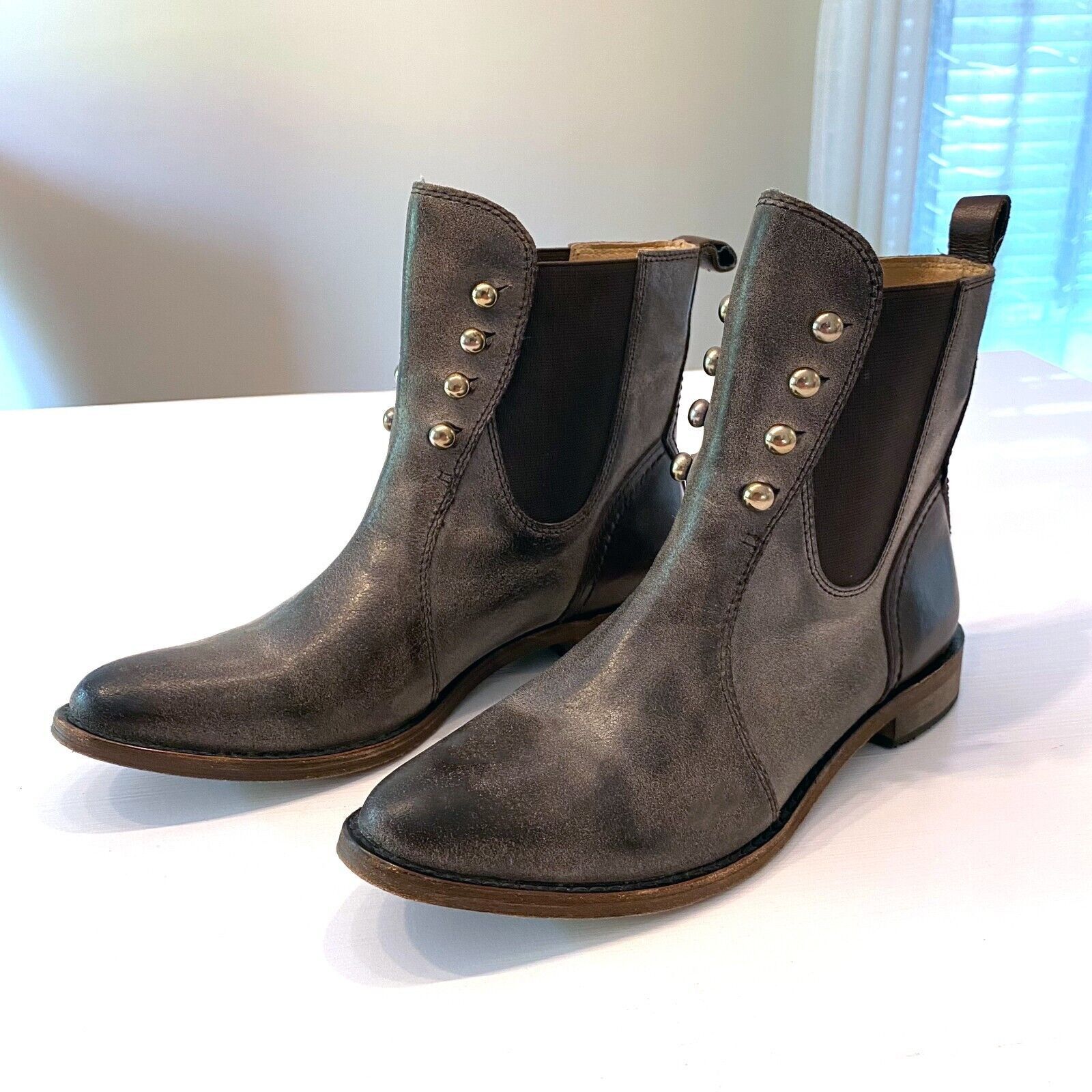 Lucchese Lucchese Women's Calf Short Riding Boots Size 7.5 M Size US 7.5 / IT 37.5 - 1 Thumbnail