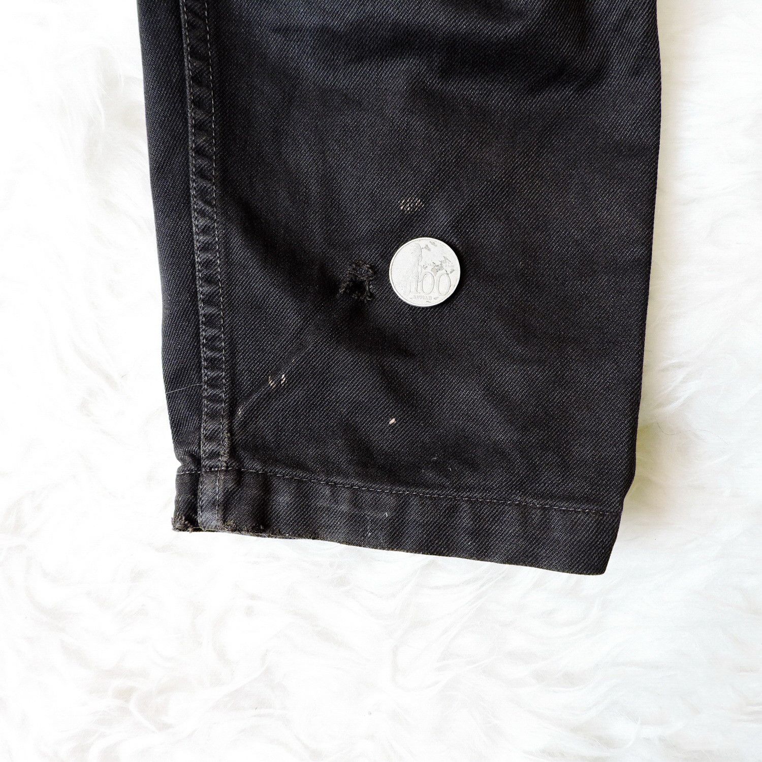Blue Blue Japan BLUE BLUE NAVY SHAWL COLLAR DENIM WORK JACKET Size US M / EU 48-50 / 2 - 10 Thumbnail