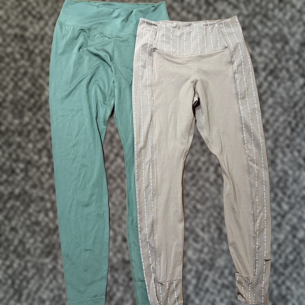 Nike Nike Womens Leggings Regular Size Brown Lot Of 2 DD0252 DD4694 Dri-Fit Athletic I3-1 Size 32" / US 10 / IT 46 - 1 Thumbnail