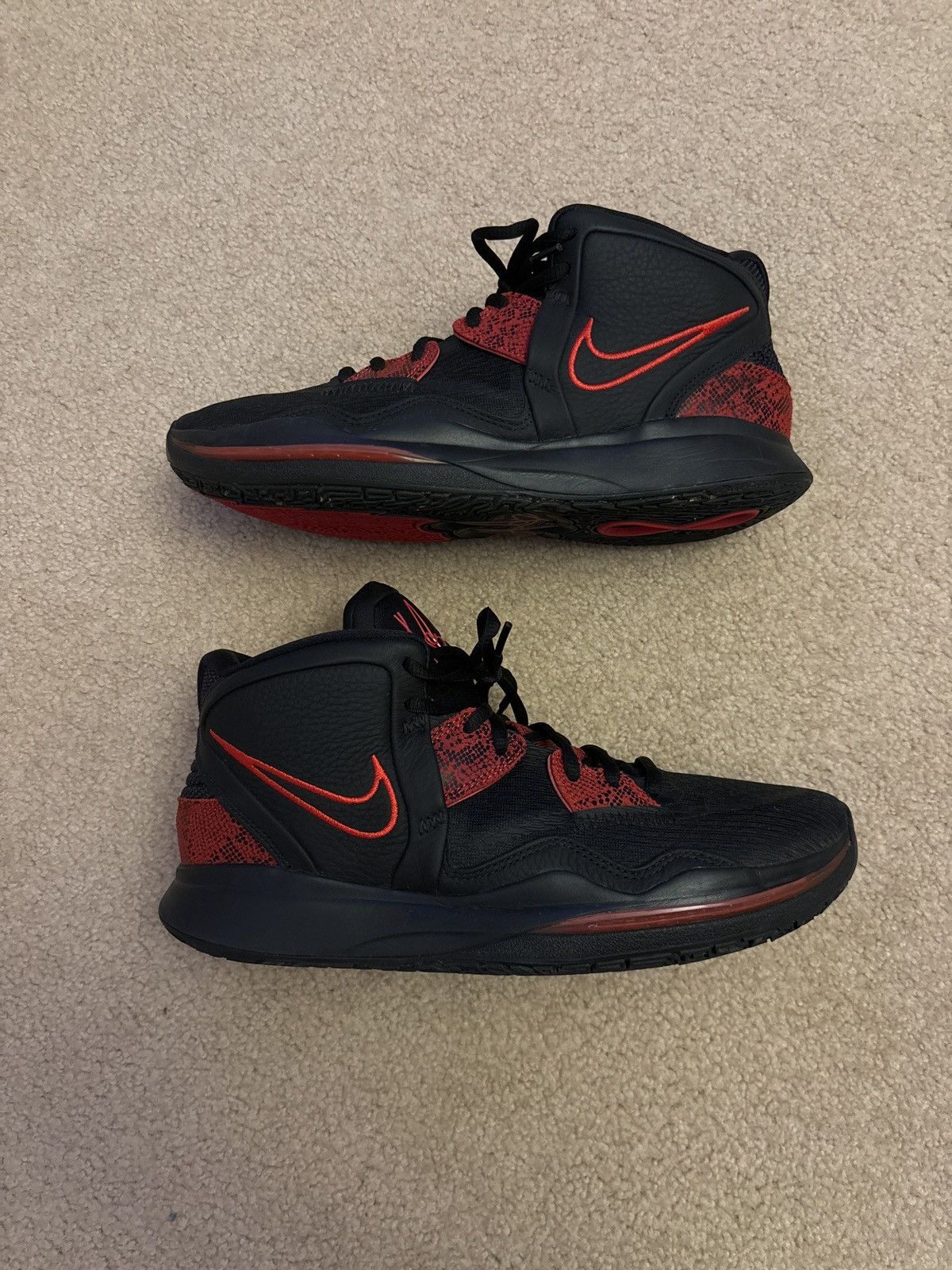 Nike Kyrie Infinity Black/Red Men 9 US Size US 9 / EU 42 - 2 Thumbnail
