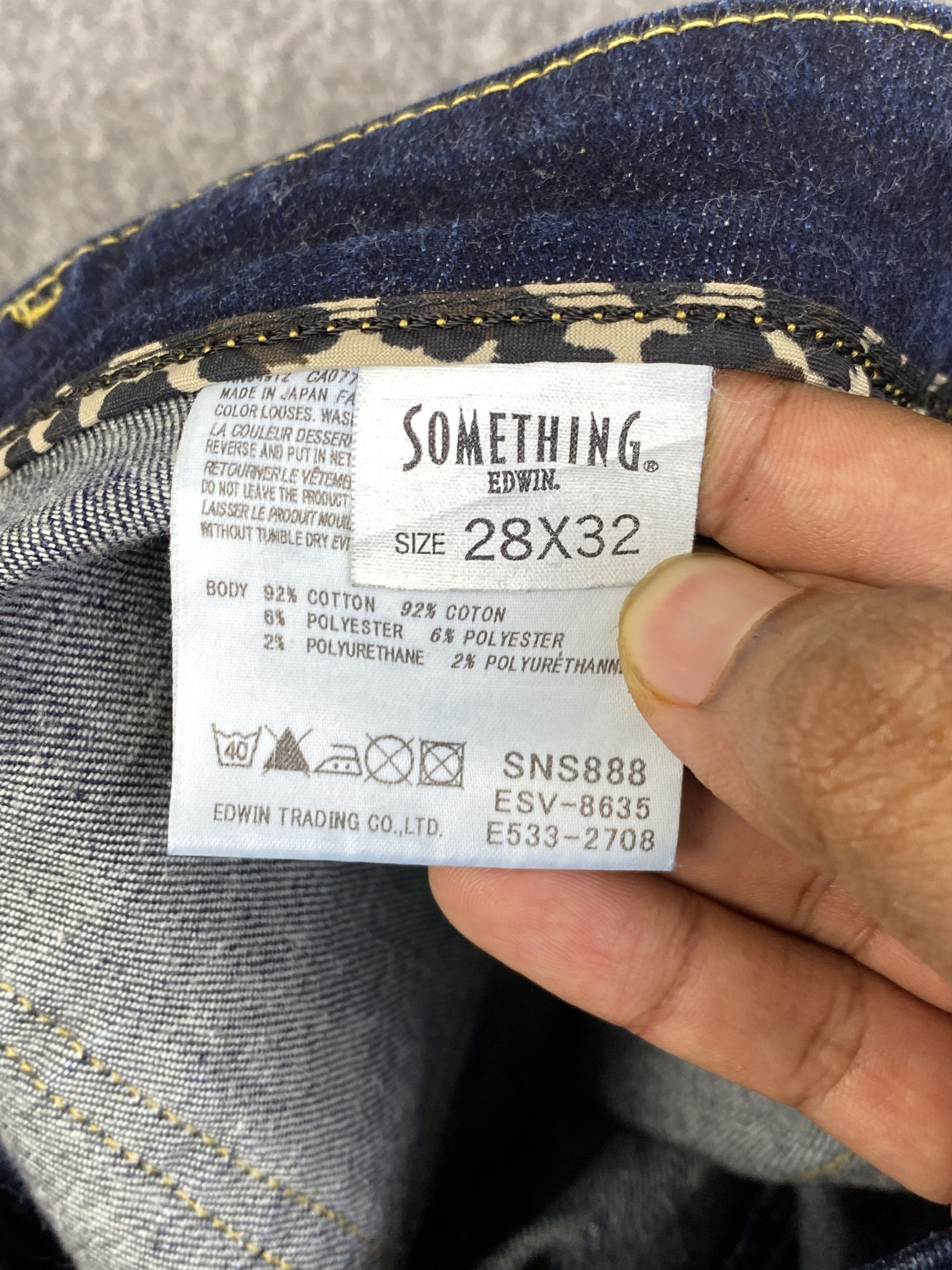 Edwin Vintage Edwin Something Bootcut Jeans DP2842 Size US 28 / EU 44 - 12 Thumbnail