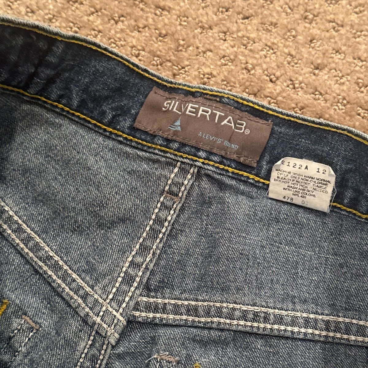 Levi's Levis Silvertab Jorts Size US 32 / EU 48 - 3 Thumbnail
