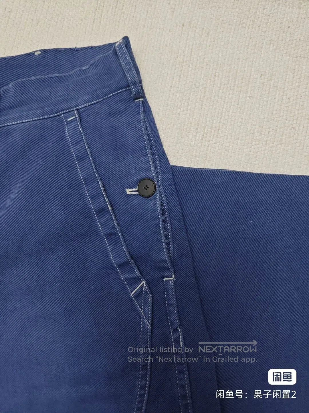 Dior Dior Vintage Wide-Leg Denim Pants Size 38. Size US 38 / EU 54 - 4 Thumbnail