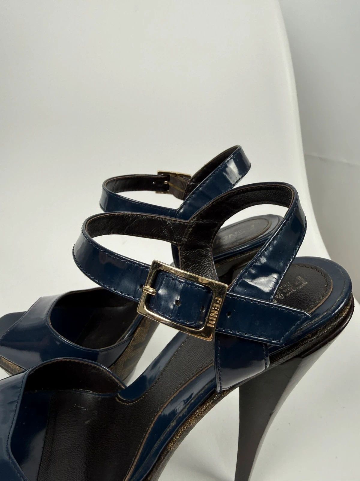 Fendi Fendi Laque Heels Monogram size 37 Size US 7 / IT 37 - 5 Thumbnail