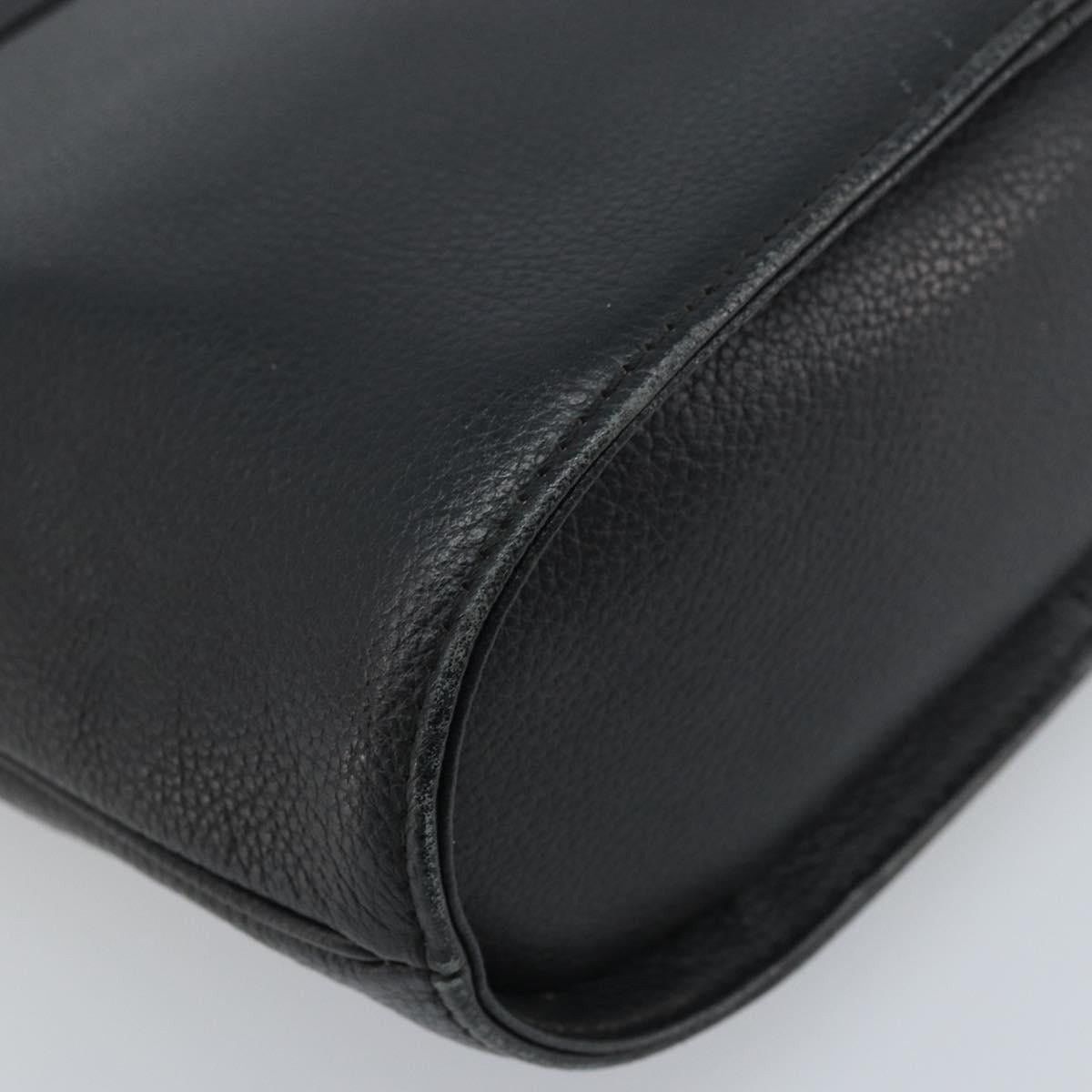 Saint Laurent Paris Saint Laurent Leather Handbag Black Size ONE SIZE - 12 Thumbnail