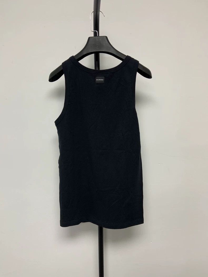 Balenciaga Balenciaga Solid color sleeveless round neck vest Size US XS / EU 42 / 0 - 2 Thumbnail