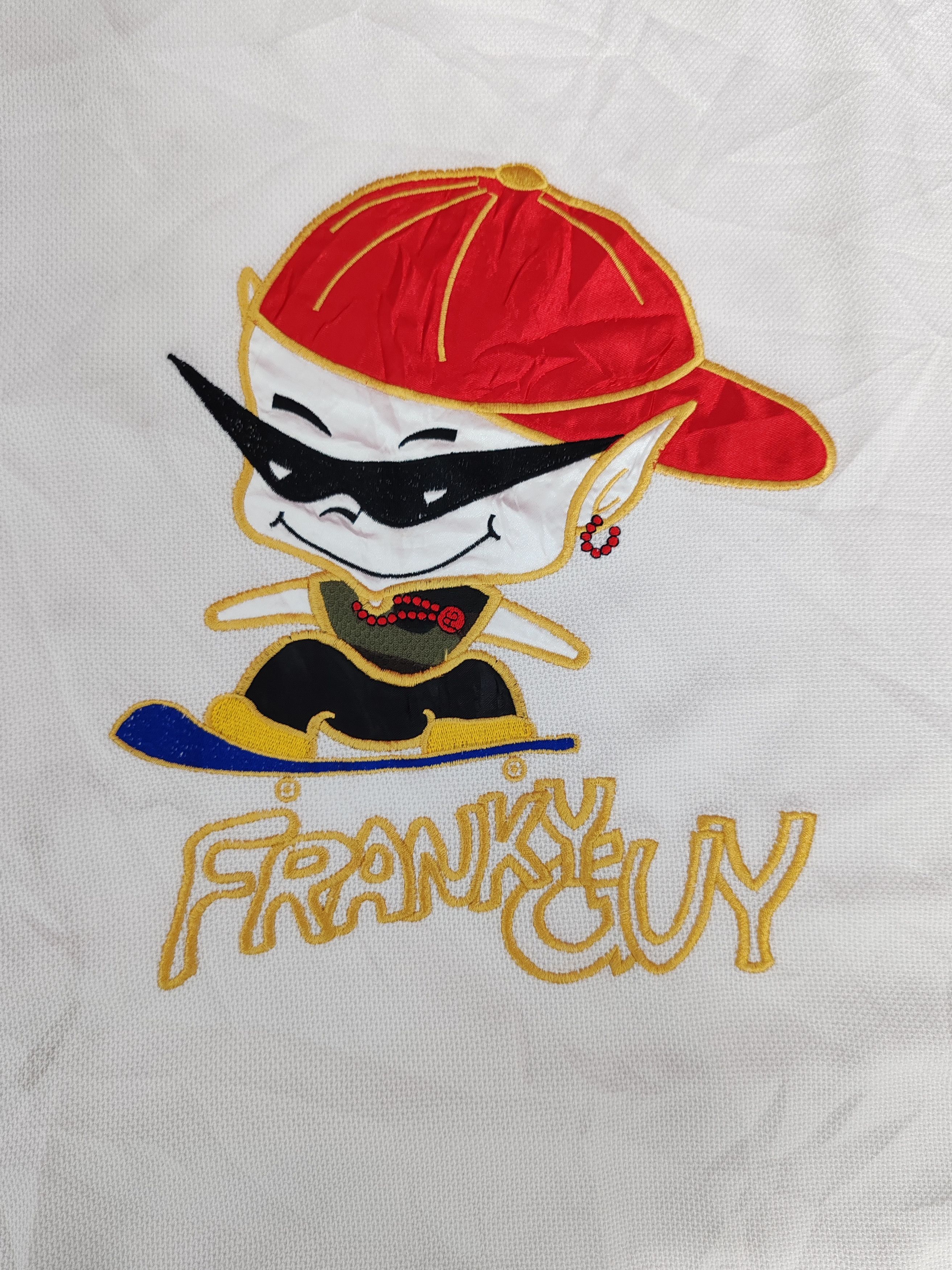 Rap Tees Vintage Franky Guy Jersey Tee Hip Hop Rappers Germany Size US M / EU 48-50 / 2 - 1 Thumbnail