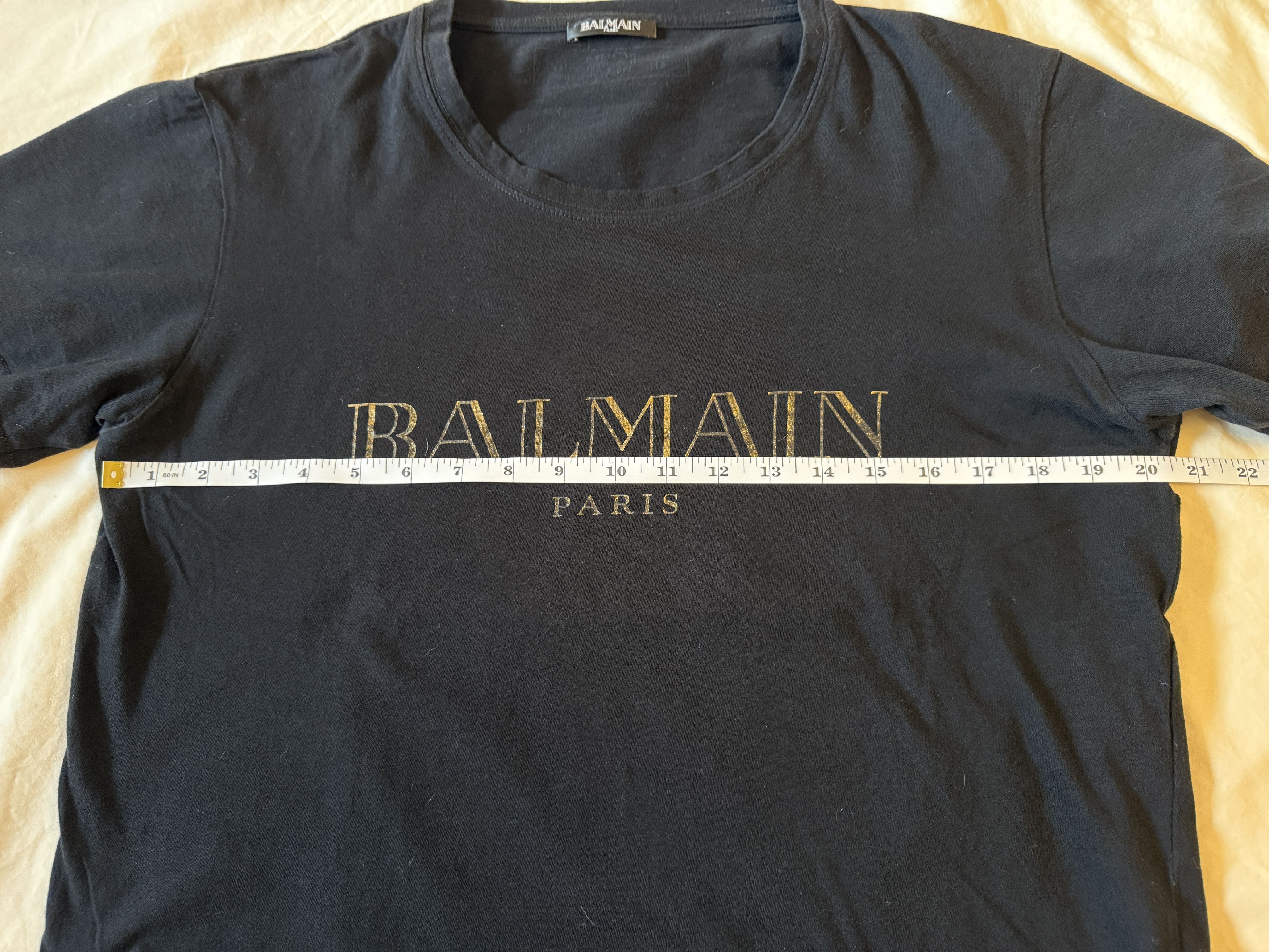 Balmain Balmain logo tee Size US M / EU 48-50 / 2 - 4 Thumbnail