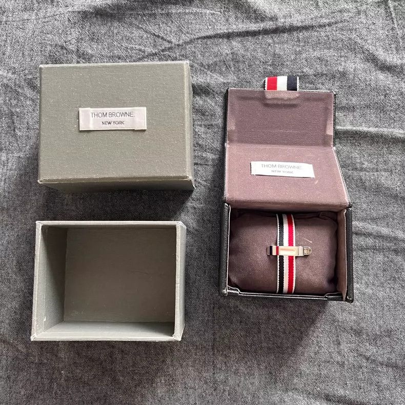 Thom Browne Thom Browne Short length tie clip Size ONE SIZE - 2 Thumbnail