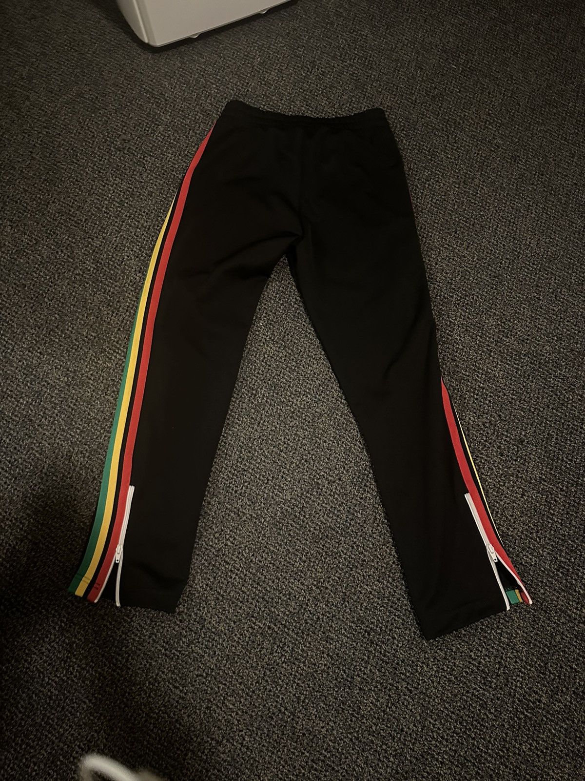 image of Palm Angels Track Pants in Black, Men's (Size 30)