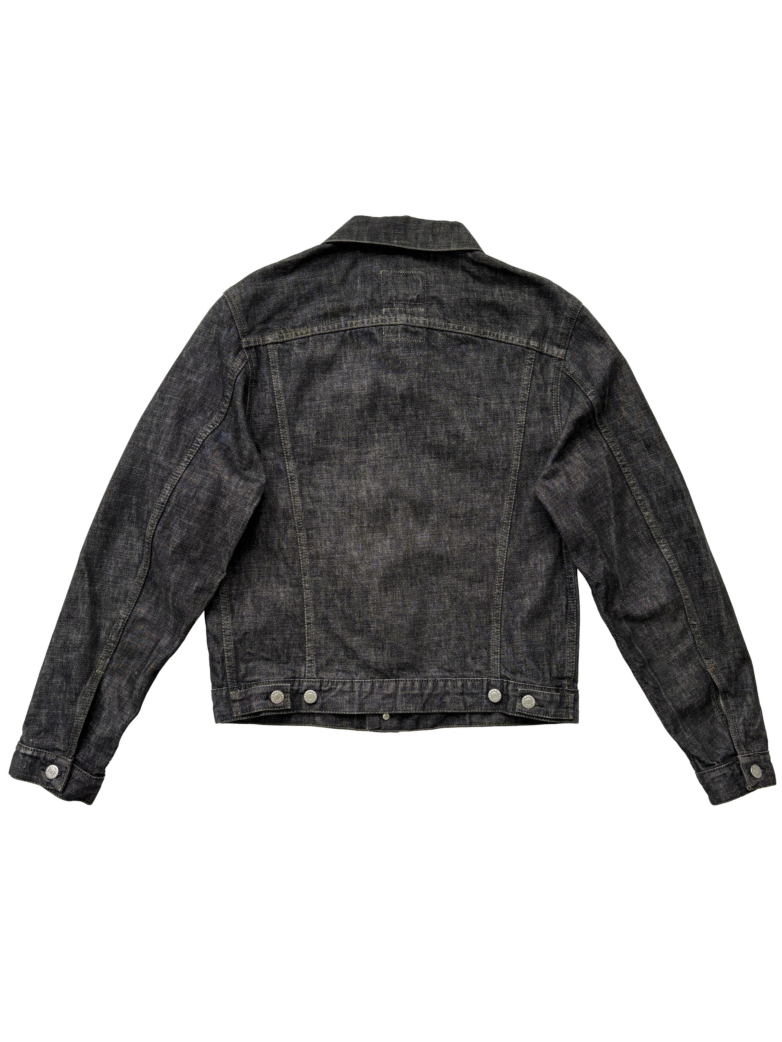 Helmut Lang ⚡️QUICK SALE⚡️1990s Helmut Lang Black Denim Jean Jacket Size US S / EU 44-46 / 1 - 2 Thumbnail
