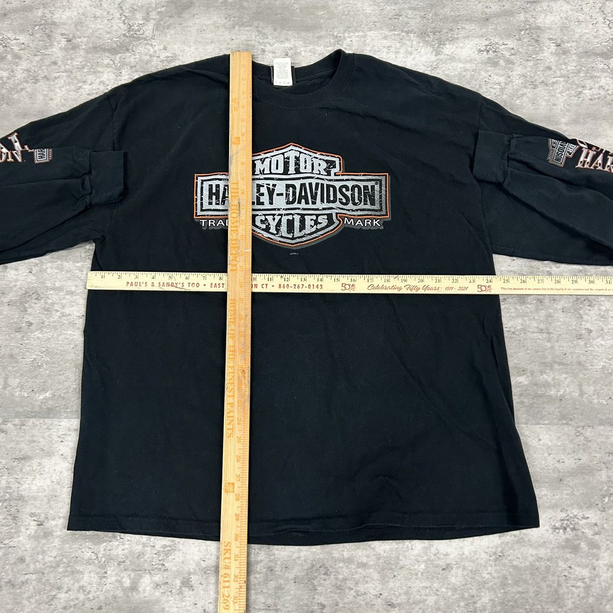 Harley Davidson Vintage Harley Davidson long sleeve graphic t shirt sz xxl Size US XXL / EU 58 / 5 - 3 Thumbnail