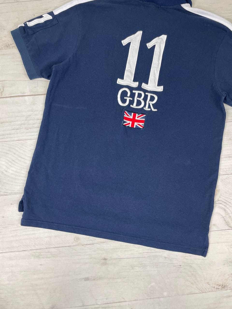Polo Ralph Lauren Vintage Polo Ralph Lauren Great Britain GBR Rugby Polo Shirt Size US M / EU 48-50 / 2 - 13 Thumbnail