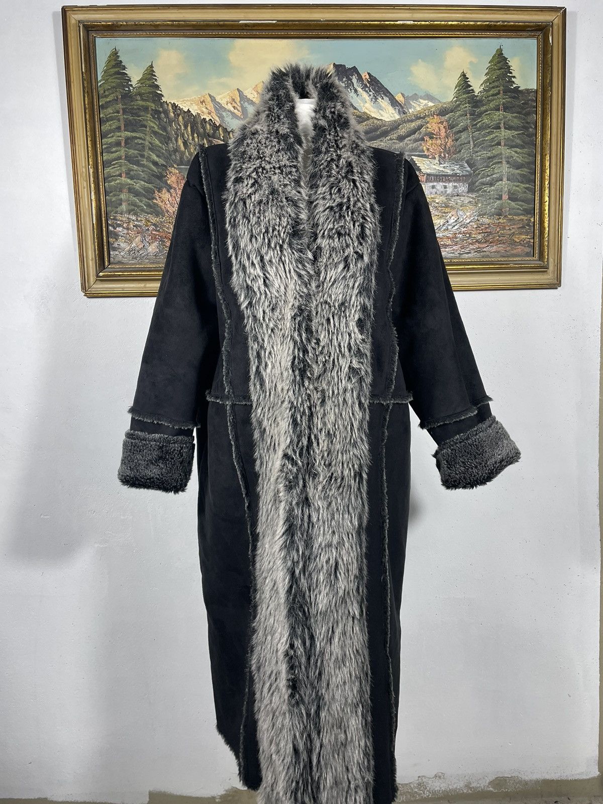 If Six Was Nine × Le Grande Bleu (L.G.B.) Button Ups Coat Avant Garde Affliction Grunge Retro 00s Size XL / US 12-14 / IT 48-50 - 1 Thumbnail