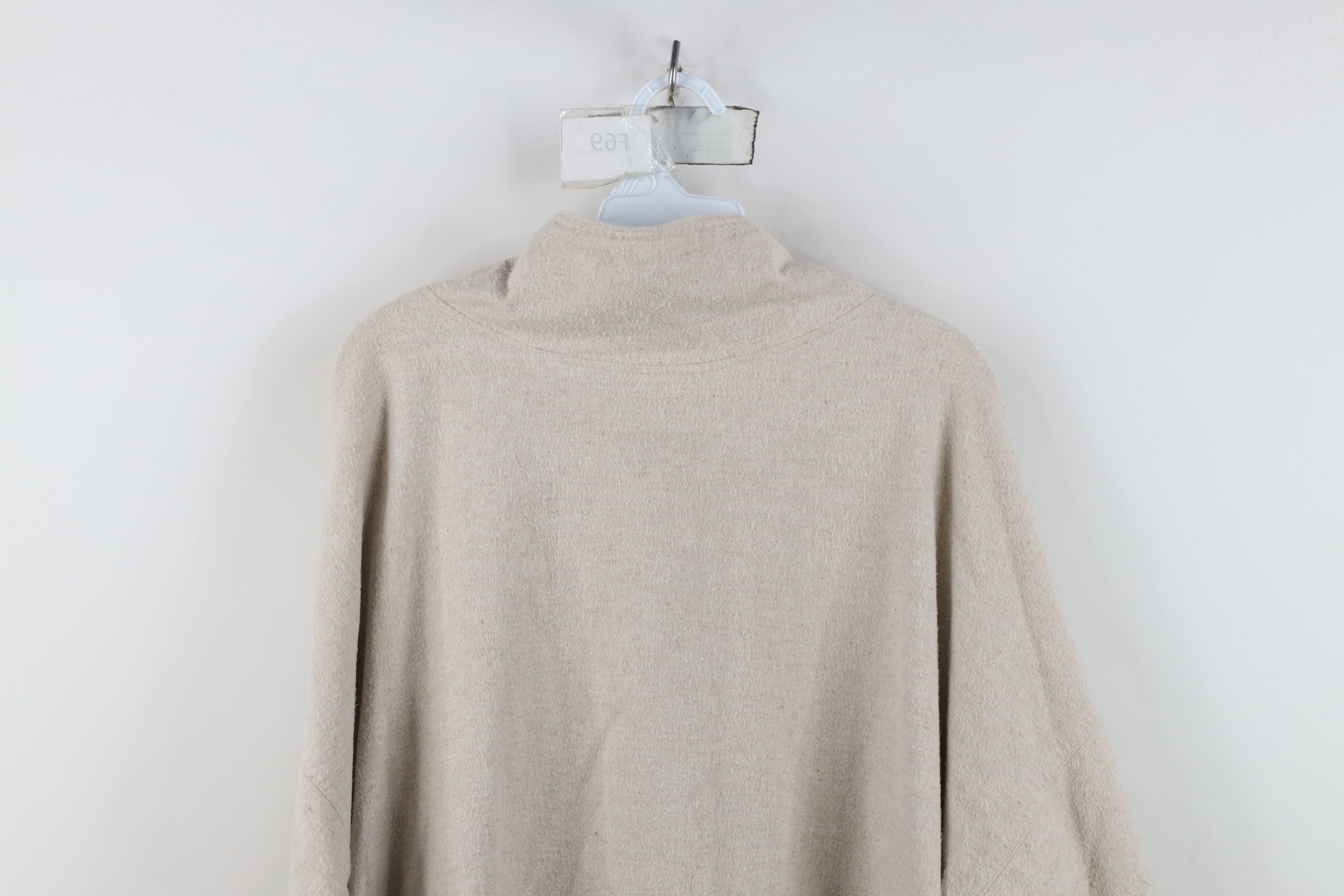Lands' End Vintage 90s Lands End Chamois Cloth Half Zip Sweater USA Size M / US 6-8 / IT 42-44 - 11 Thumbnail