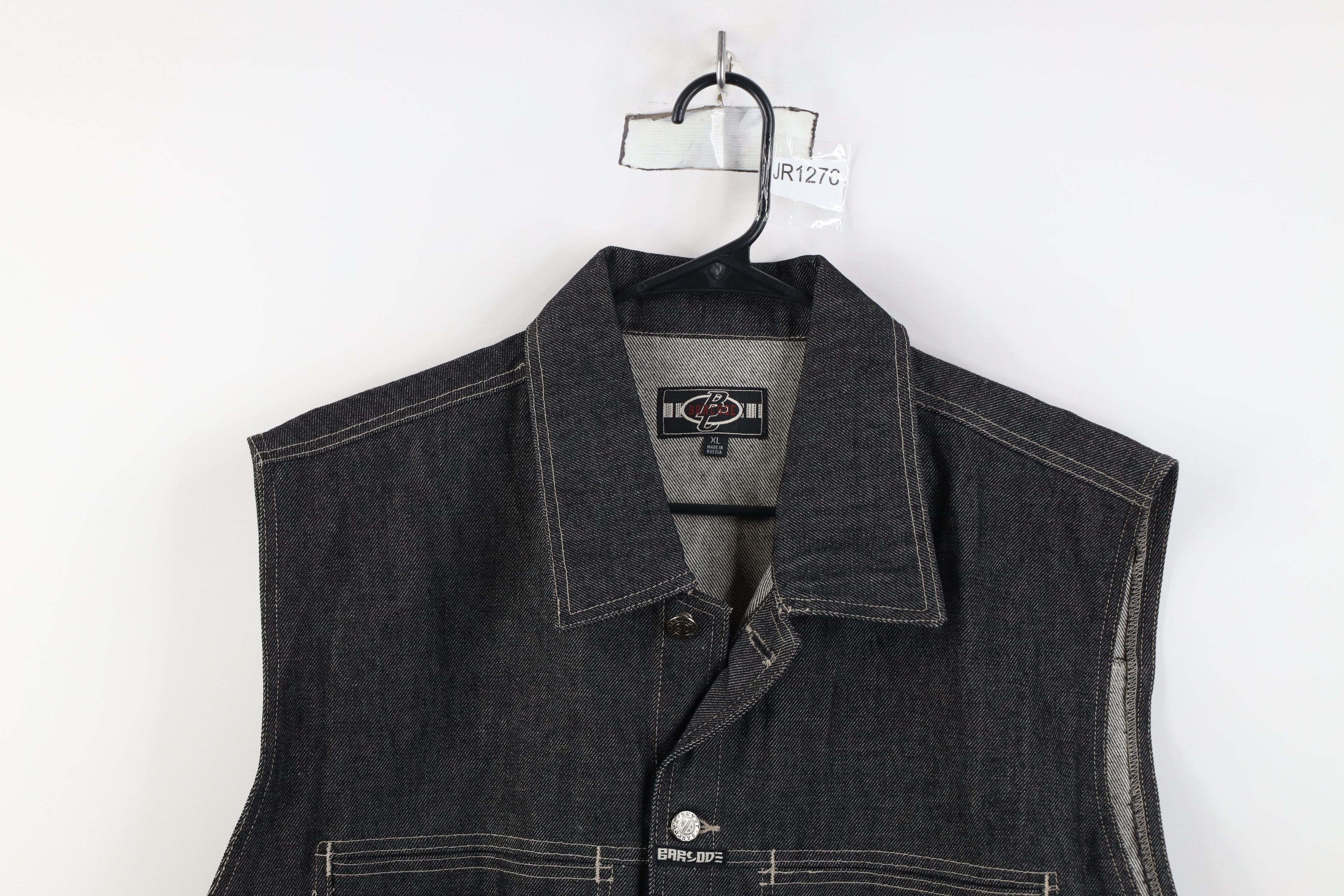 Vintage Vintage 90s Y2K Streetwear Sleeveless Denim Jean Vest Jacket Size US XL / EU 56 / 4 - 2 Thumbnail