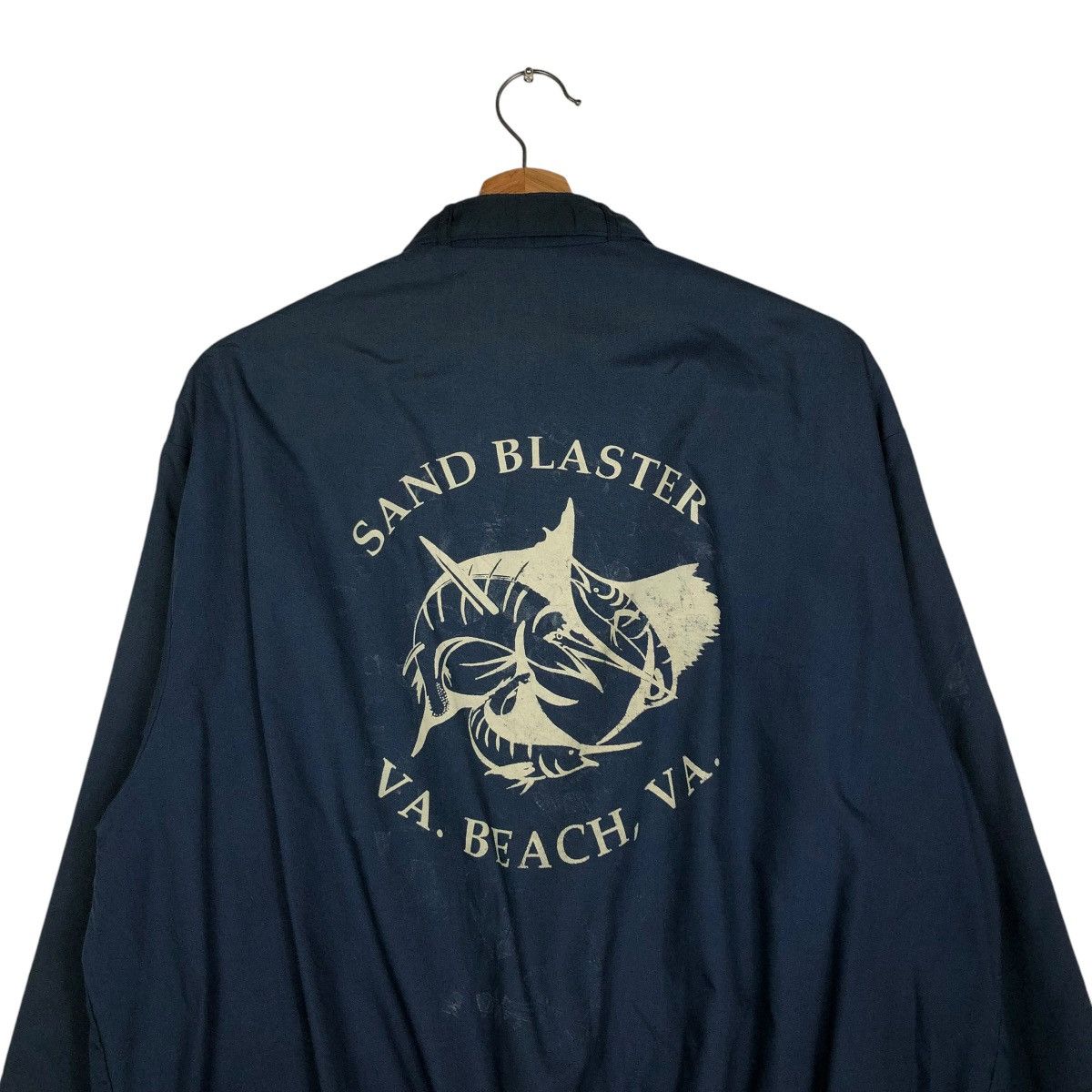 Toyo Enterprises 🔥VINTAGE BOMBER JACKET PARACHUTE BLANKET SAND BLASTER USA Size US L / EU 52-54 / 3 - 8 Thumbnail