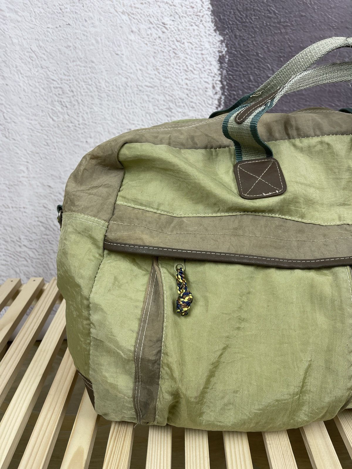 Vintage Back to the Future vintage 80s 90s luggage bag green olive Size ONE SIZE - 3 Thumbnail