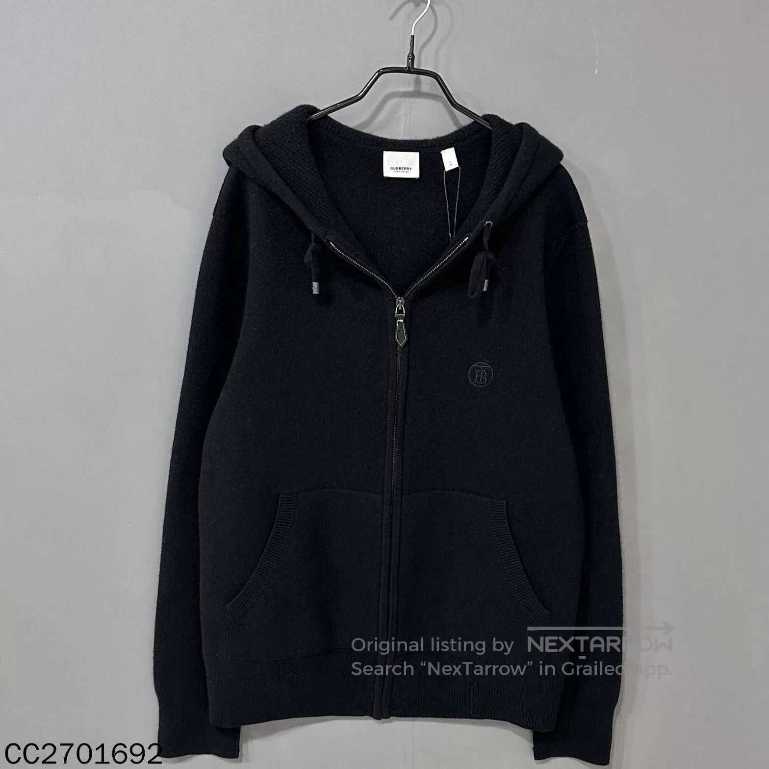 Burberry Black Zip. Size US L / EU 52-54 / 3 - 1 Thumbnail