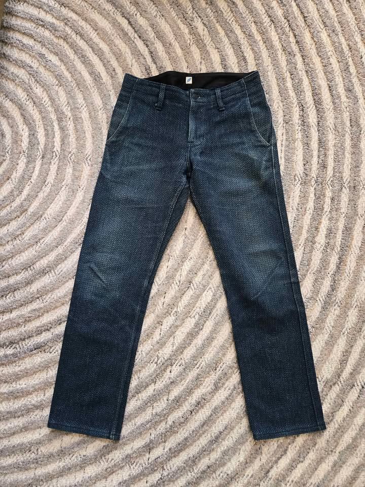 Pure Blue Japan Pure Blue Japan Sashiko Work Pants Size US 31 - 1 Thumbnail