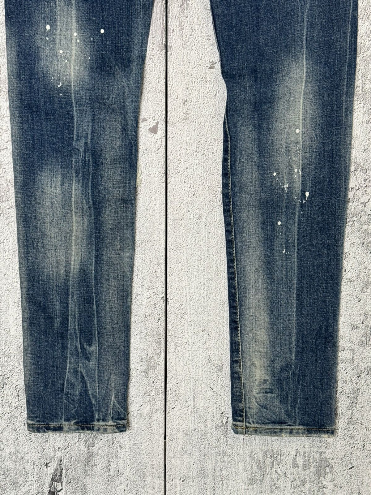 Philipp Plein Philipp Plein Jeans Skull Crossbones Distressed Denim Pants Size US 32 / EU 48 - 16 Thumbnail