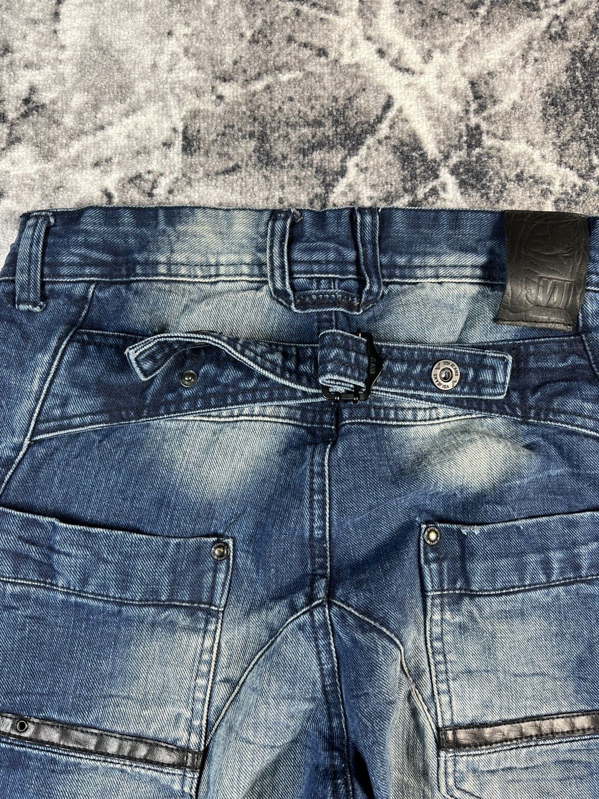 Voi Jeans Voi Jeans Distressed Cargo Denim Blue Y2K Fit Size US 30 / EU 46 - 14 Thumbnail