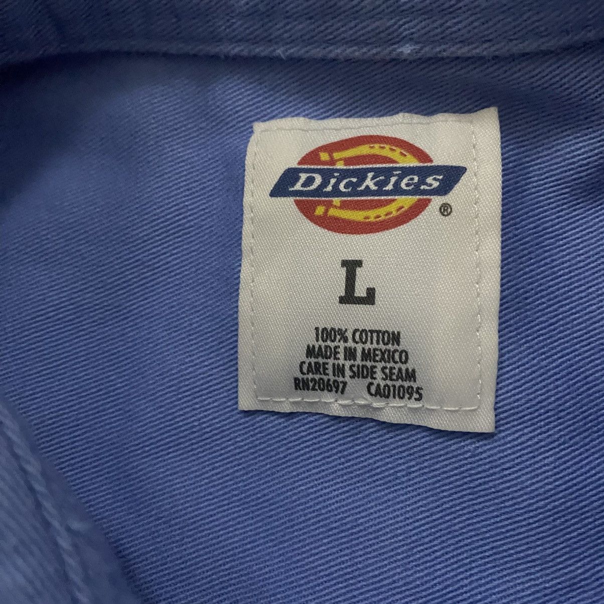 Dickies Vintage Blue Botton down Dickies Work Shirt Size US L / EU 52-54 / 3 - 5 Thumbnail