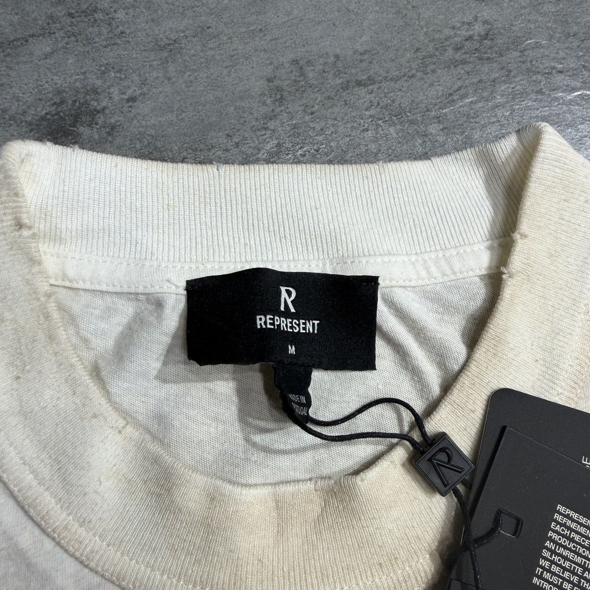 Represent Clo. Represent Reversible Living Legacy T-Shirt - Washed Ecru Size US M / EU 48-50 / 2 - 5 Thumbnail