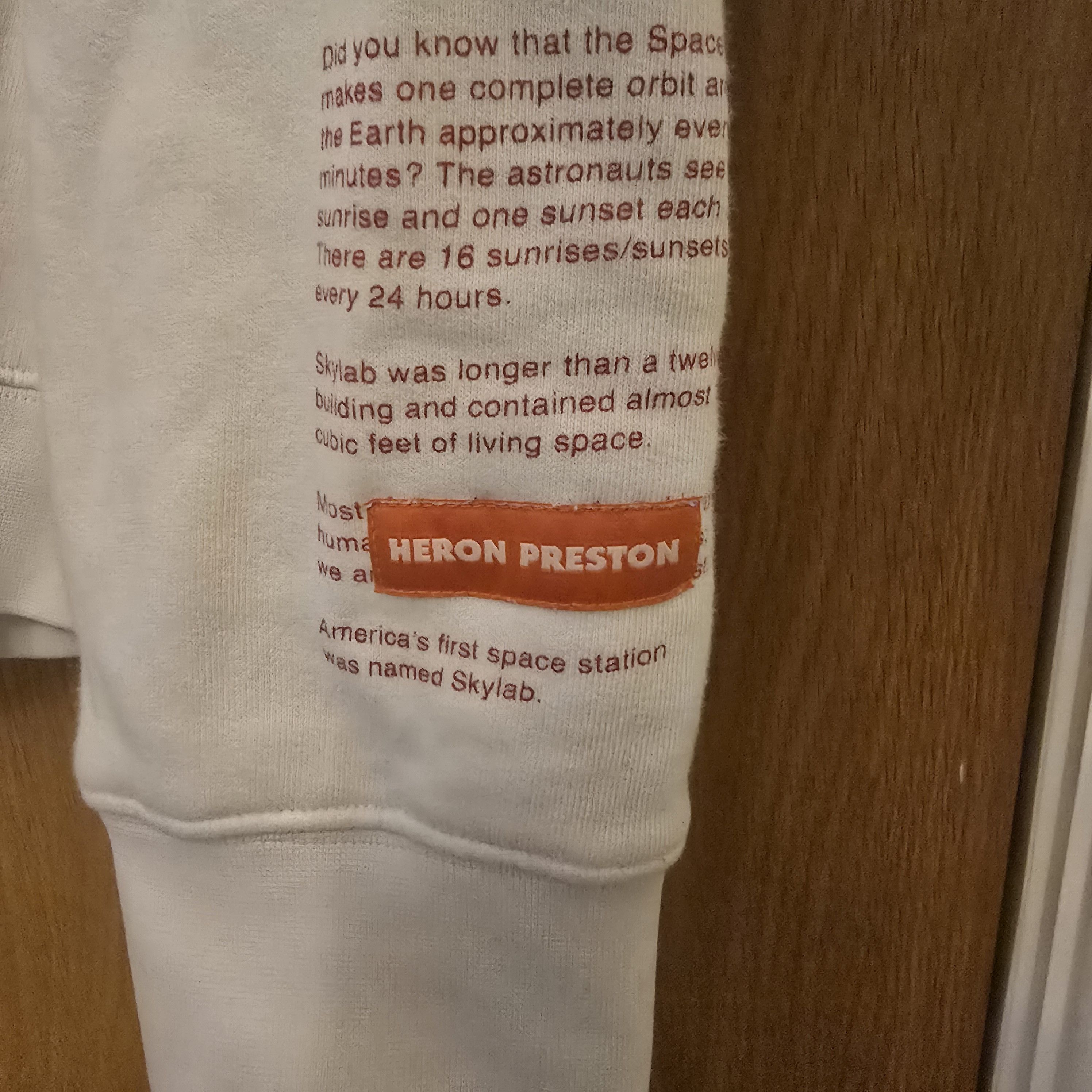 Heron Preston Heron Preston NASA Sweatshirt Size US L / EU 52-54 / 3 - 3 Thumbnail