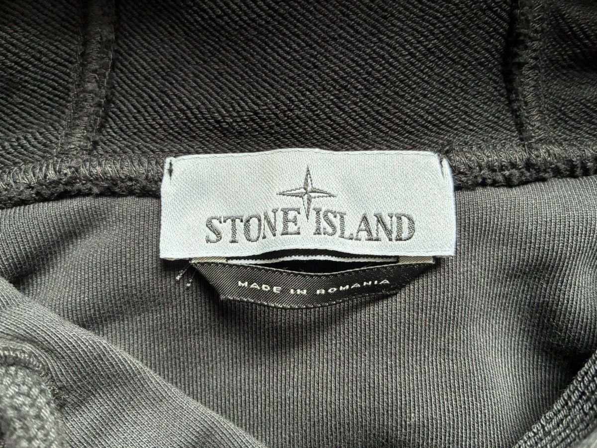 Stone Island Black Stone Island Hoodie Size US XXL / EU 58 / 5 - 3 Thumbnail